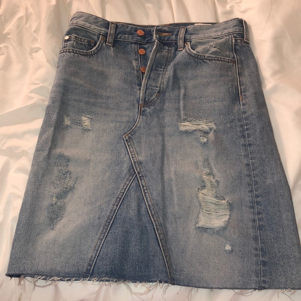 Brand New w/o tags, Denim Skirt